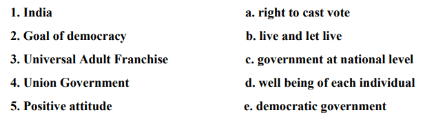 DAV Class 6 SST Chapter 22 Question Answer Democracy and Government