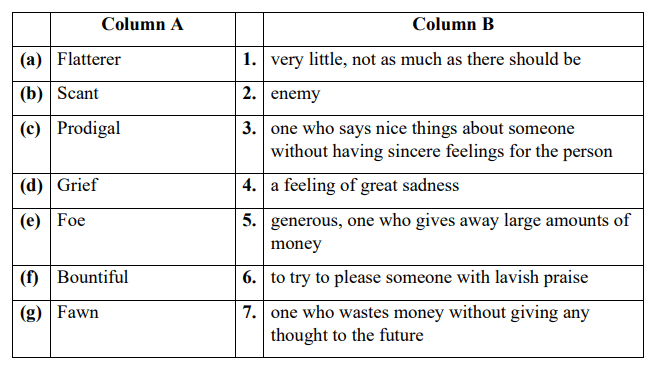 DAV Class 7 English Literature Book Solutions Chapter 10 Friends And 